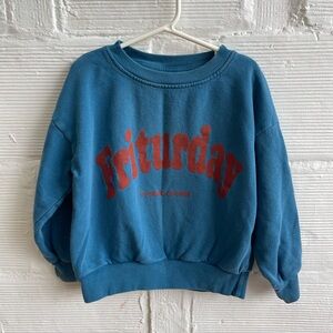Bobo Choses Blue 'Friday' Sweatshirt HSF